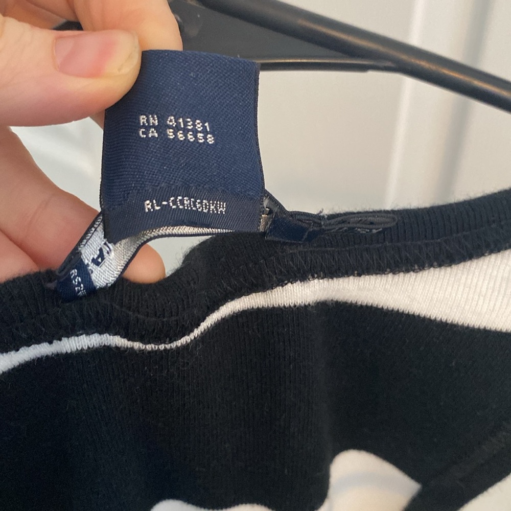 Women’s XS Ralph Lauren Sport black and white dress - Picture 4 of 5